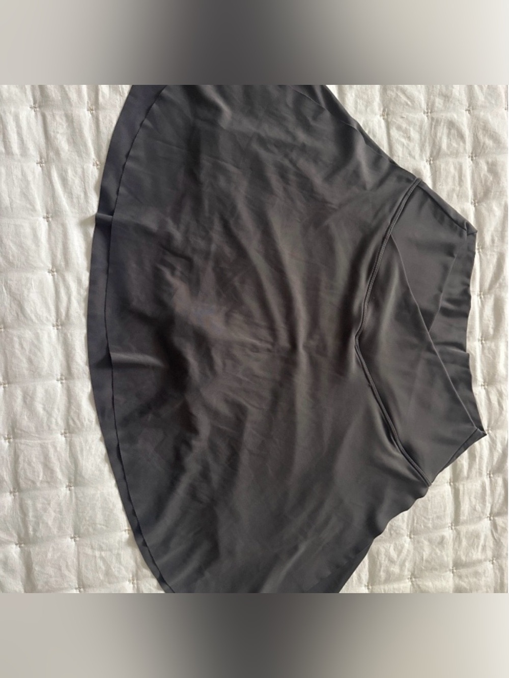 Amazon Gray Athletic Skirt with built in shorts